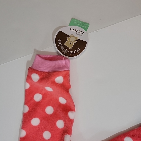 Carter's Child of Mine Fleece Sleeper Size 6-9 Months - Picture 3 of 8